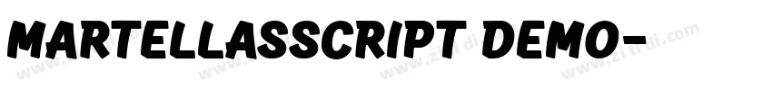 MartellasScript Demo字体转换